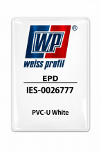 EPD WHITE PVC U IES-0026777